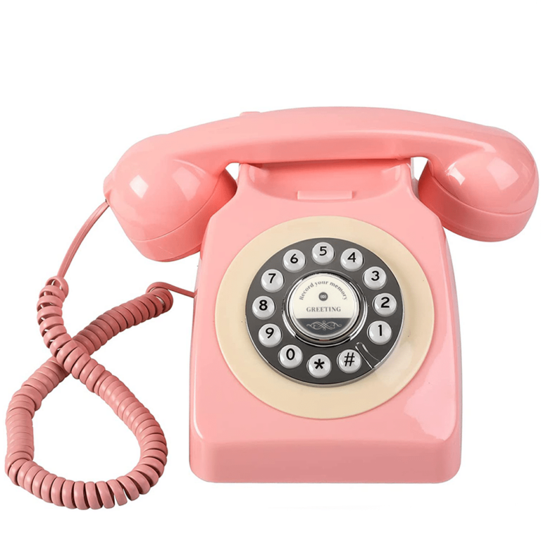 Bruiloft Telefoon - Pretty in Pink