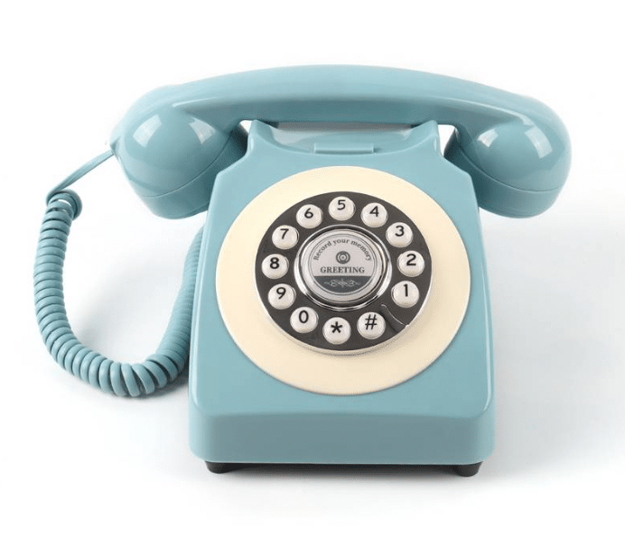 Bruiloft Telefoon - Hemelse Blauw