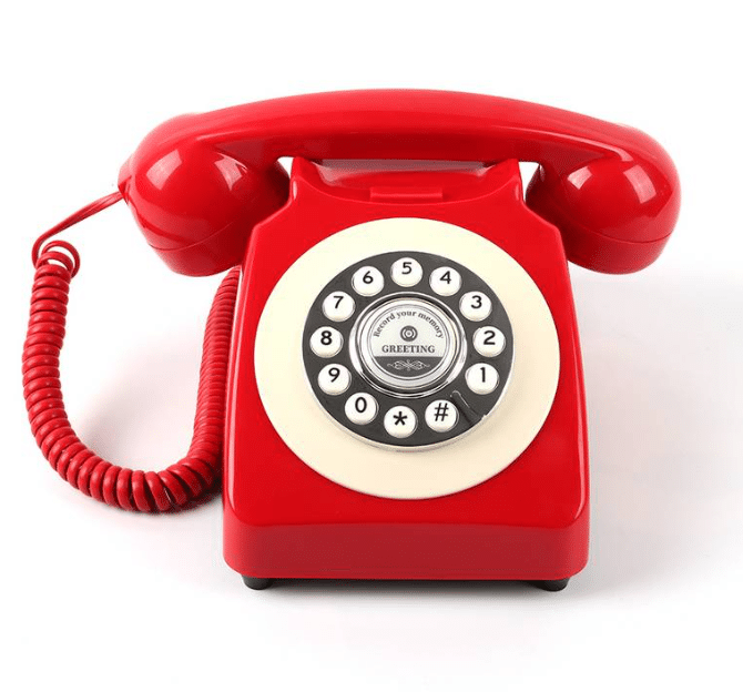 Bruiloft Telefoon - Roodgloeiend